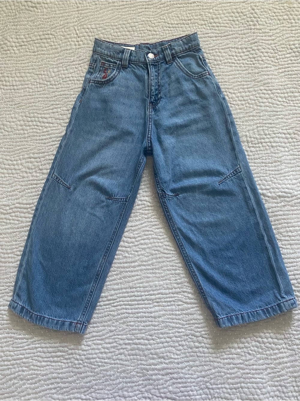 Zara Kids Wide Leg Jeans Size 6/7